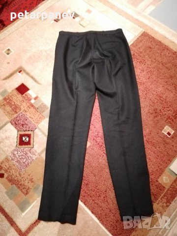 Черен мъжки панталон Paruchev - М размер, снимка 2 - Панталони - 34407411