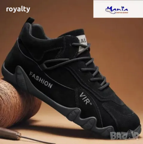 Мъжки велурени спортни обувки Различни цветове , снимка 3 - Маратонки - 49963720