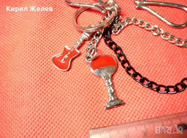 PUCCHINO JEANS ФЕШЪН СИНДЖИР МАРКОВ КЮСТЕК ВЕРИЖКА За КЛЮЧОВЕ АРТ АКСЕСОАР За ДЖИНСИ 20510, снимка 6 - Колиета, медальони, синджири - 47296383