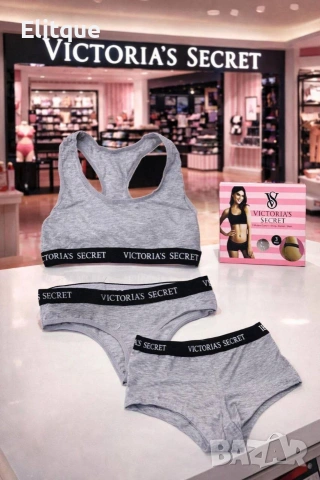 дамски комплект бельо в кутия Victoria's secret Calvin Klein , снимка 6 - Бельо - 53371028