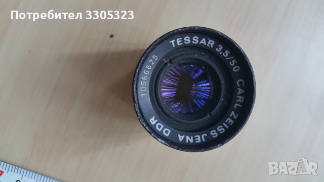 Обектив, окуляр, оптика, Carl Zeiss Jena Tessar 3,5/50 № 76