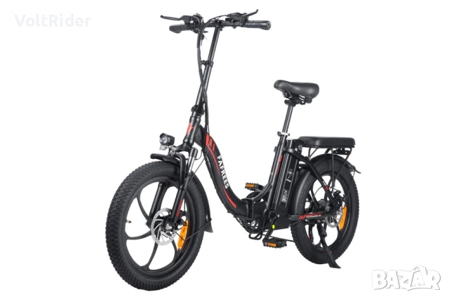 Сгъваемо електрическо колело FAFREES F20+ 450W 36V 20Ah, снимка 4 - Велосипеди - 51382176