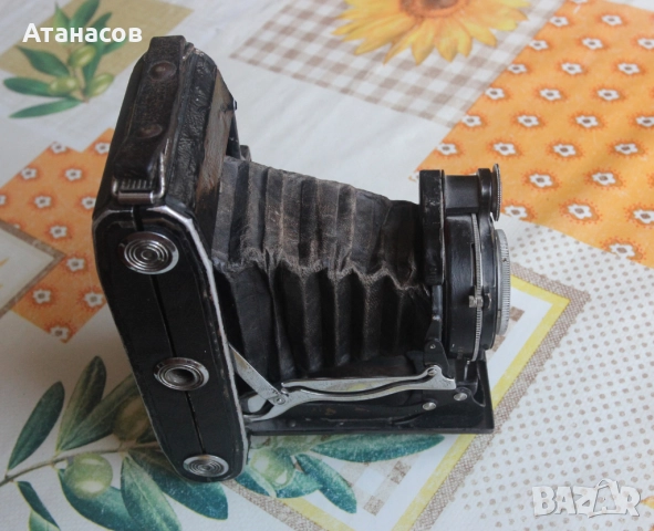 Фотоапарат Москва-2 6/9 формат, снимка 9 - Фотоапарати - 51594693