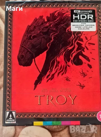Троя / Troy Limited Edition 4K UHD / Director’s Cut and Theatrical Cut / без Бг субтитри 
