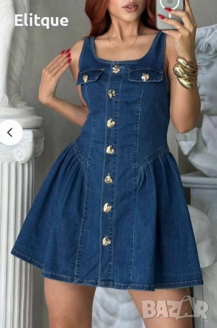 рокля деним 