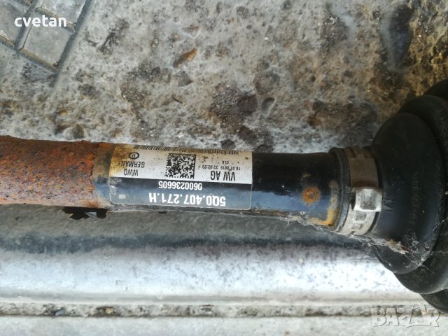 Полуоска и външно каре за vw голф7, снимка 2 - Части - 42142613