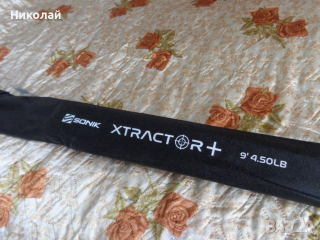 Шаранджийска въдица Sonik Xtractor+(spod 9ft 4.5lb.), снимка 2 - Въдици - 53481951