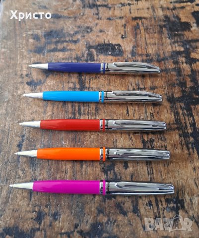 химикалка Пеликан Джаз в метална кутия, Peliкan Jazz Classic K35, цвят фуксия и други, снимка 2 - Ученически пособия, канцеларски материали - 40213012