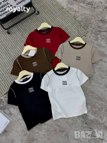Miu Miu дамски тениски Различни цветове 