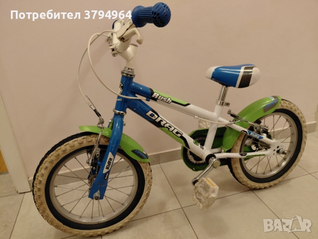 Детски велосипед Drag 14 Rush, снимка 2 - Детски велосипеди, триколки и коли - 52657475