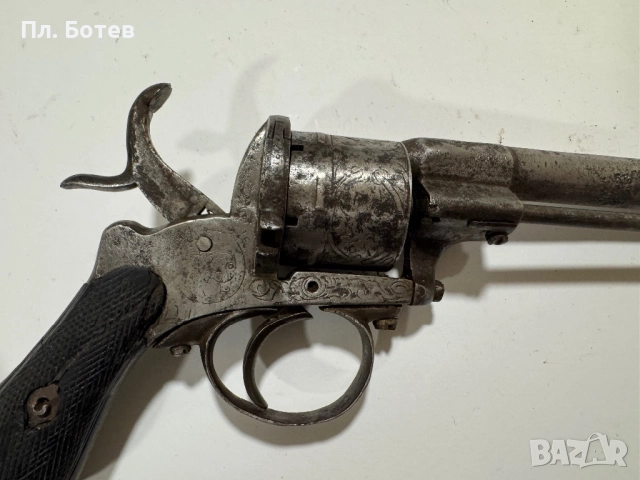 Стар револвер, пистолет, снимка 4 - Антикварни и старинни предмети - 52817663