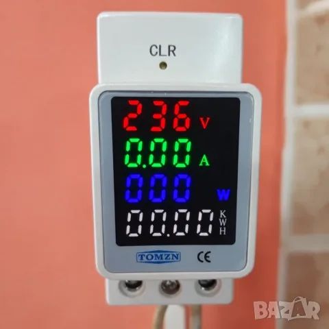 Контролен електромер TOMZN 4 в 1 за DIN рейка | 100A, снимка 10 - Друга електроника - 39871159