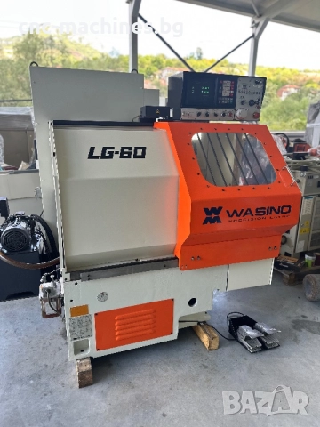 Прецизен японски CNC струг с ЦПУ Fanuc - Wasino LG-60 , снимка 12 - Стругове - 51436366