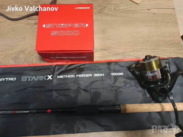 Комплект за метод фидер , снимка 3 - Въдици - 56232044