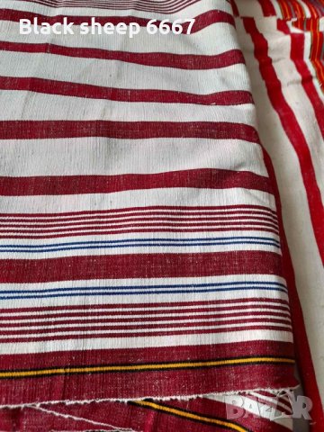 родопски китеници, одеала, черги, терлици, торби, платове, снимка 14 - Платове и дамаски - 44355382