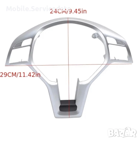 Тунинг бленда за волан за Mercedes C W204 E CLA CLS, снимка 2 - Аксесоари и консумативи - 52426862