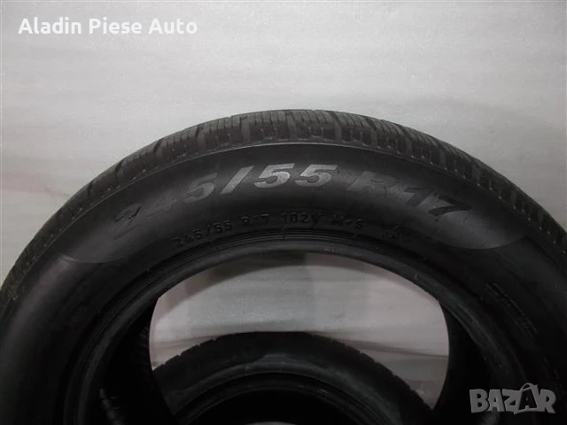 Чифт от 2 зимни гуми Pirelli Sottozero 245/55R17 102V, DOT 1914 , снимка 2 - Аксесоари и консумативи - 50637719