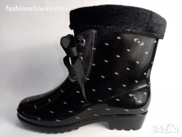 Дамски силоконови боти непромукаеми с топла вата. , снимка 2 - Дамски боти - 39371956