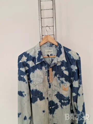 Страхотна мъжка риза RALPH LAUREN DENIM , размер XL, нова , снимка 2 - Ризи - 56205392