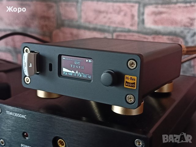 ⏯️Клип! Hi-Res 32bit DSD SACD ISO Audio USB DAC / USB player / Transport / PreAmp, снимка 5 - Ресийвъри, усилватели, смесителни пултове - 40515501