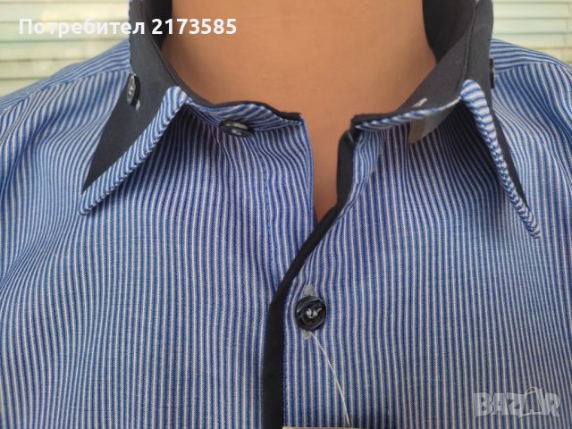 Продавам мъжка памучна лятна риза с къси ракави във два цвята, снимка 6 - Ризи - 41170099