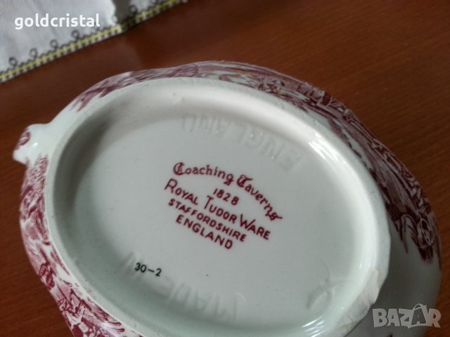 Английски порцелан сосиера , снимка 6 - Антикварни и старинни предмети - 40551955