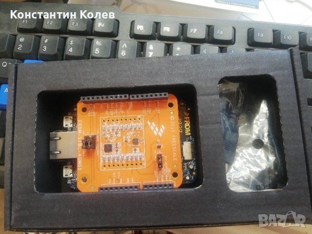 Развойна платка FRDM-K64F с шийлд, снимка 1 - Друга електроника - 41783947