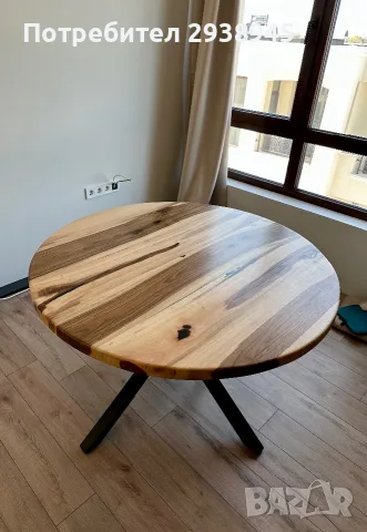 Масивни холни маси от орех и други видове дървесина , снимка 9 - Маси - 55848178