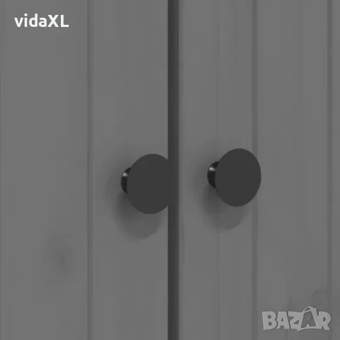 vidaXL Етажерка за книги BODO сива 82x40x173 см бор масив, снимка 7 - Етажерки - 56147263