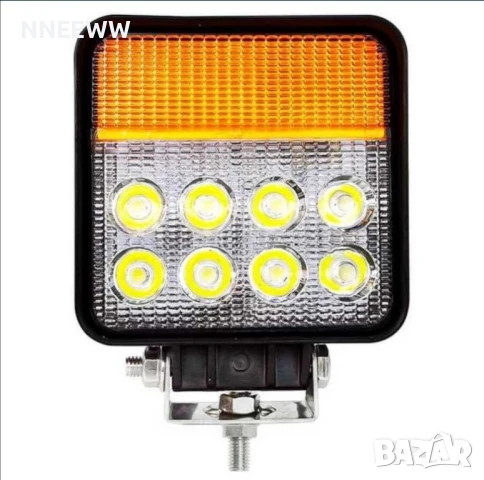 LED работна лампа, фар, халоген с жълта светлина, снимка 2 - Аксесоари и консумативи - 50711031