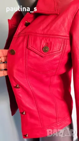 XXS / S - "Crazy - outfits" Germany / "Arma" Leather / Естествена кожа и набук яке , снимка 8 - Якета - 49674733