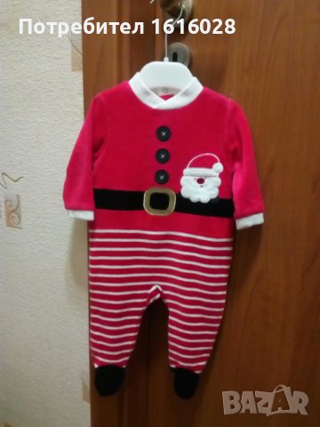 Бебешки Коледни плюшени гащеризончета., снимка 10 - Бебешки гащеризони - 38847232