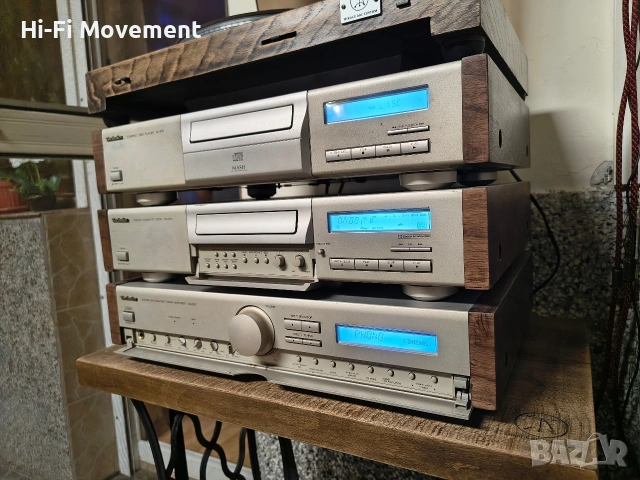 Аудио сет Technics + японски грамофон - custom., снимка 5 - Аудиосистеми - 53744153