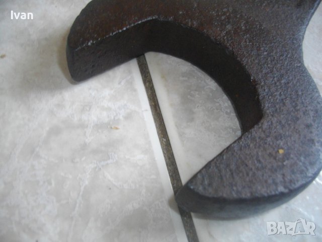 Размер 52-58мм-Голям Гаечен Ключ-За Камиони/Селскостопански Машини-Закалена Стомана-455мм, снимка 5 - Ключове - 40087672