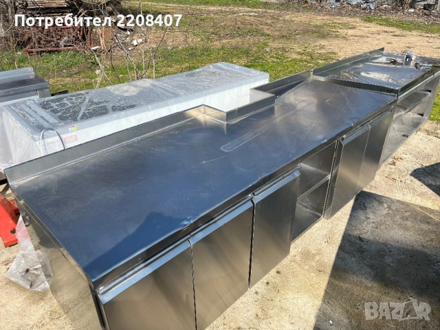 Работна маса неръждавейка, снимка 4 - Обзавеждане на кухня - 53747964