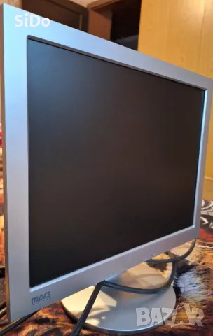 Монитор 15'' инчов за PC с VGA кабел на марката MAG!, снимка 2 - Монитори - 50311434