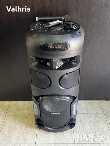 Преносима аудио система Crown GTB-602TW / 350W, снимка 3 - Тонколони - 56320960