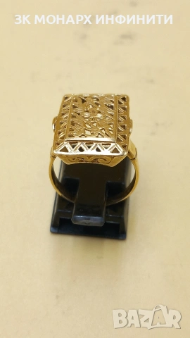 златен пръстен, снимка 4 - Пръстени - 53016398