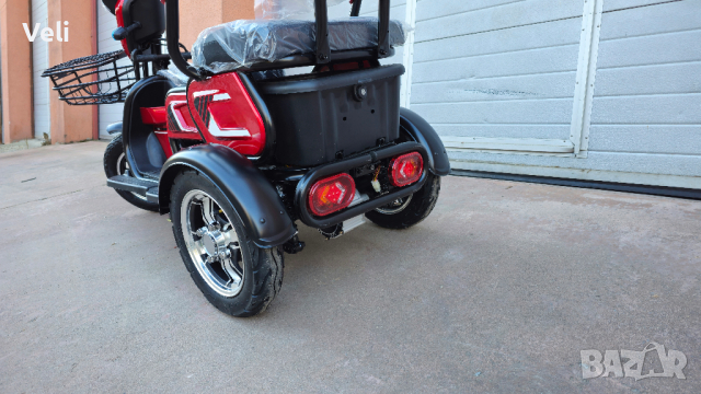 Електрическа триколка високопроходима C1 Premium , снимка 5 - Мотоциклети и мототехника - 44693355