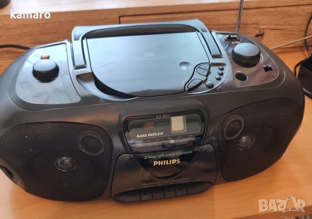 радиокасетофон със CD Philips AZ805 