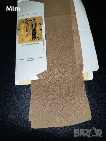 40/42 Ретро чорапи за жартиери цвят телесен , снимка 4 - Бельо - 53184502