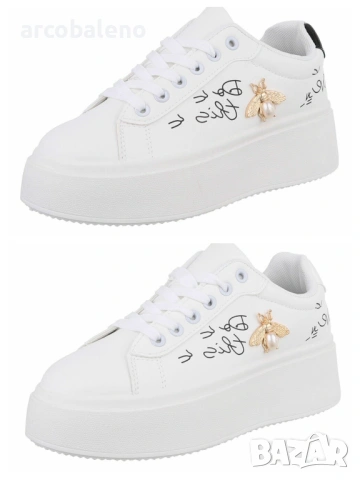 Дамски ниски кецове, 2цвята 