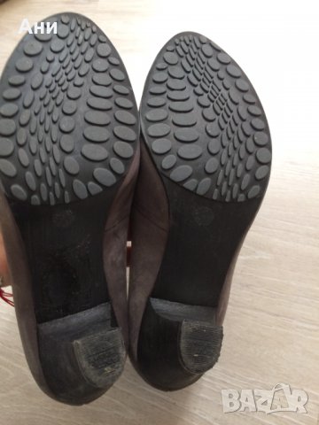 Удобни сиви обувки Tamaris ., снимка 7 - Дамски обувки на ток - 34710714