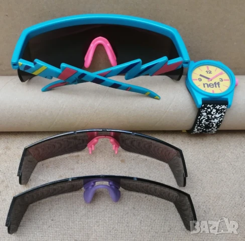 Neff Brodie супер фънки слънчеви очила три плаки и часовник Neff Daily, снимка 8 - Слънчеви и диоптрични очила - 51132558