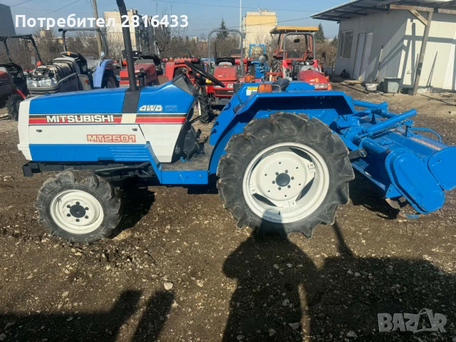 Трактор MITSUBISHI MT2501 4x4, снимка 6 - Селскостопанска техника - 53474961