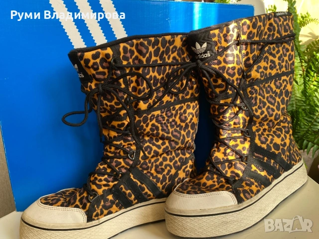 Апрески Adidas N 39 1/2 в тигров принт, снимка 12 - Дамски апрески - 53107052
