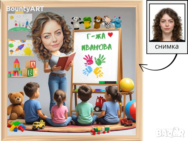 Персонализирани дигитални карикатури, снимка 8 - Подаръци за рожден ден - 51951420