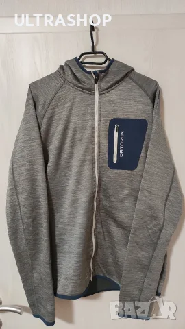 Мъжко горнище Ortovox Melange Merino Fleece Hoodie размер L