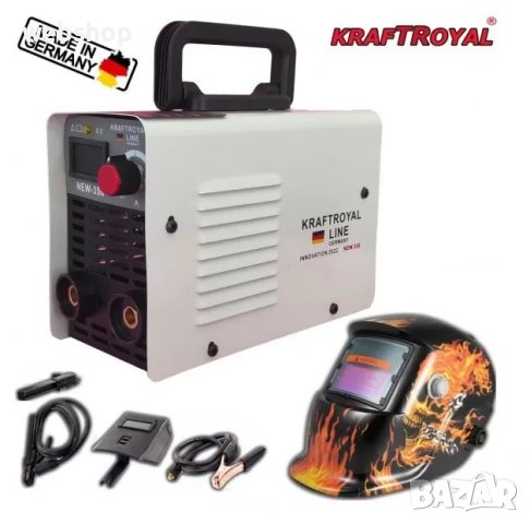 Инверторен Електрожен 350A с дислей + Соларна маска подарък, снимка 1