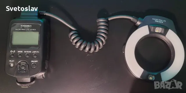 Професионална макро светкавица YONGNUO YN14EX - Canon, снимка 8 - Светкавици, студийно осветление - 48855827